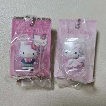 헬로키티 패키지 미니어처 컬렉션 가챠 갸루 엔젤