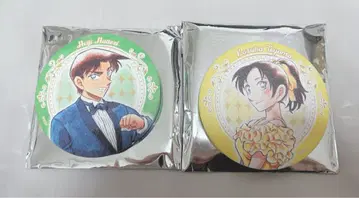 명탐정 코난 대만 한정판 코난전 캔뱃지 헤이지&카즈하