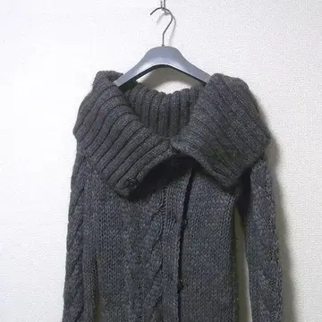 Alessandro dell'Acqua 알파카 울 니트 가디건