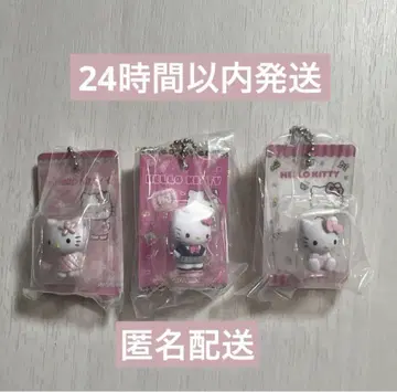 키티 헬로키티 패키지 미니어처 컬렉션 가챠 3개