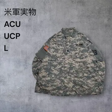 미군 실물 ACU UCP 카모플라쥬 자켓 주요 패치 포함 공수 레어