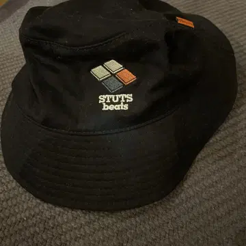 STUTS 버킷햇 블랙