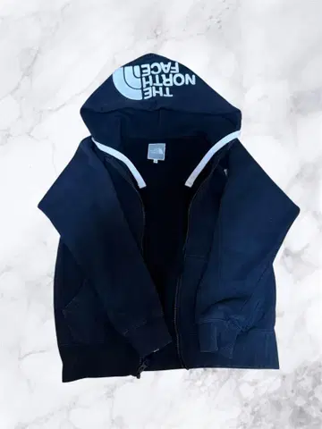 THE NORTH FACE 블랙 지퍼 후드티