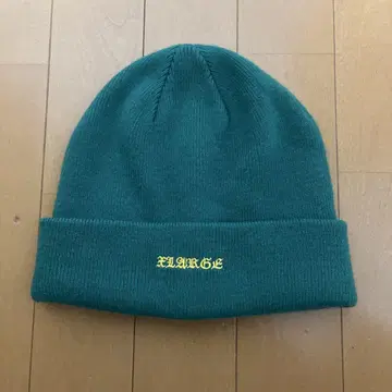 XLARGE 그린 니트 모자