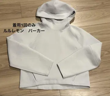 [ 착용 1회 ] lululemon 룰루레몬 후드 부착 후드티