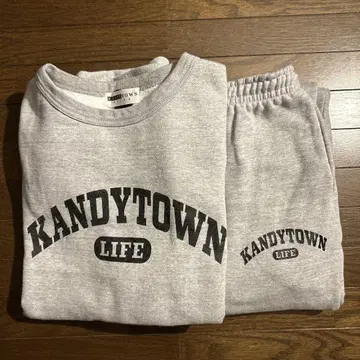 KANDYTOWN 맨투맨 세트 XL