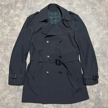 트렌치코트 네이비