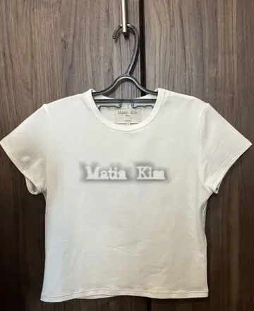 Matin Kim 반팔 티셔츠 S 화이트