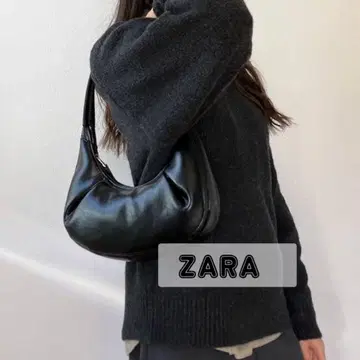 ZARA 원 숄더 백 초승달형