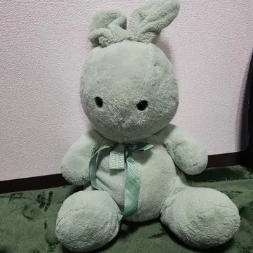 50cm 미사용 초 big 해피 버스칼라 토끼 8월 봉제 인형