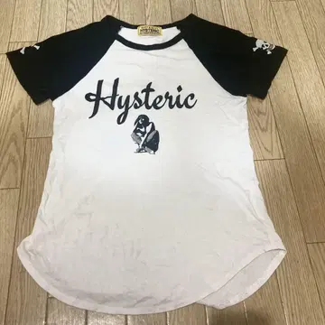 Hysteric 래글런 T셔츠