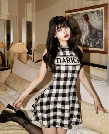 Darich 체크 원피스