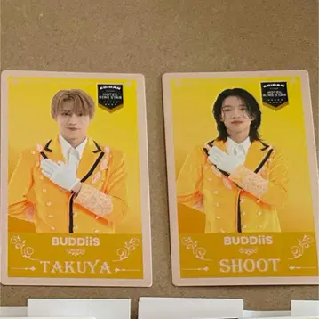 BUDDiiS TAKUYA SHOOT 트레이딩 카드