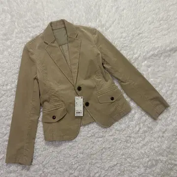 유니클로 UNIQLO 베이지 코듀로이 자켓 새상품 정가 4990엔