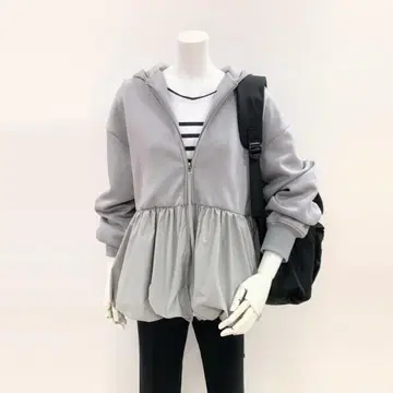 스트로베리 필드 벌룬 절개 종이상자 후드티 화이트