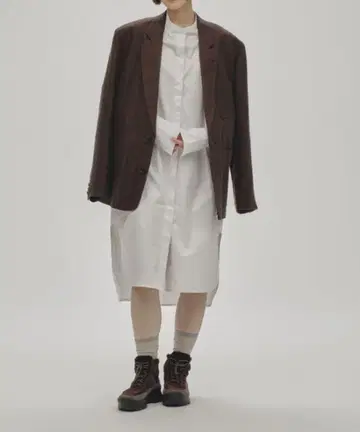 TODAYFUL Boyfriend Linen Jacket 초코 36