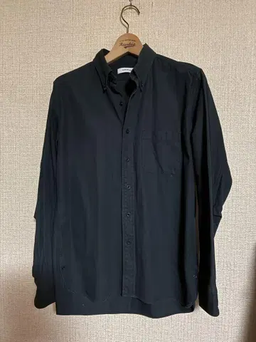 nonnative 네이티브 일본제 긴팔 버튼 다운 셔츠 1 BLACK