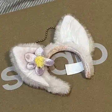 홍콩 디즈니 리나벨 머리띠 키링