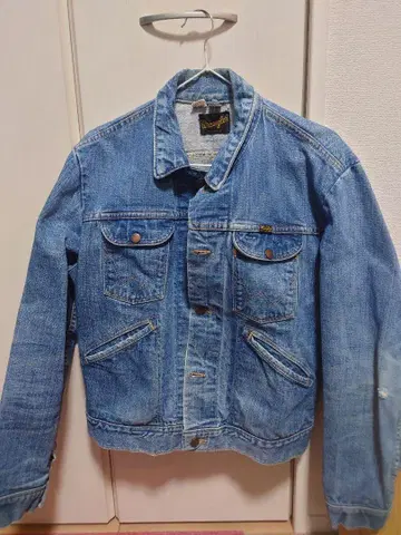 70s Wrangler 124MJ 데님 재킷