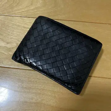 GANZO FICO 간조 피코 접이식 뜨개질 가죽 지갑