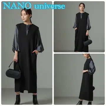 NANO universe 원피스 오버롤 스커트 올인원