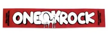 ONE OK ROCK 2024 머플러 타월 빨간색