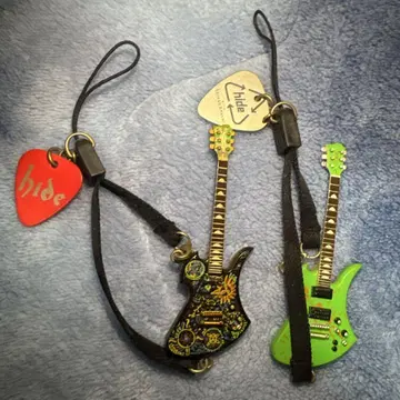 hide 기타형 키링