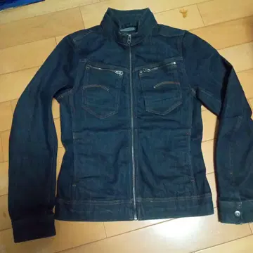 G-Star RAW 데님 자켓 XS 인디고 슬림 타이트