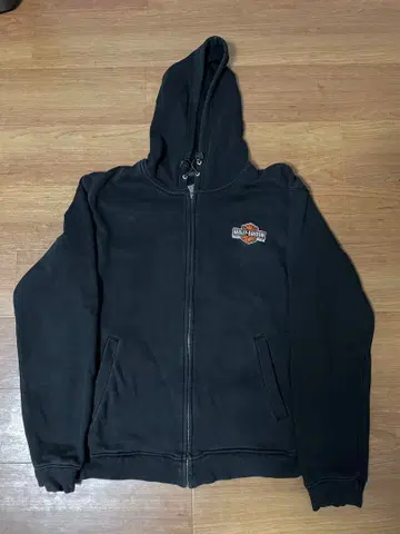 초레어 새상품급 Harley-Davidson 블랙 지퍼 후드티