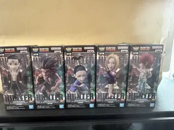 HUNTER x HUNTER 월드 콜렉터블 환영여단 피규어 5체 세트