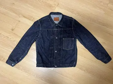 TCB JEANS 대전 데님 자켓 S40's Jacket 빨간색 탭