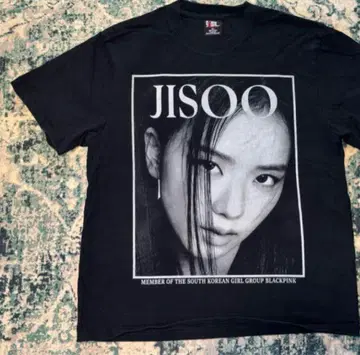 미 JISOO 지수 MB 블랙 핑크 BLACKPINK T셔츠 tee