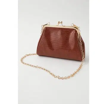 MOUSSY 크로커다일풍 클래스 백