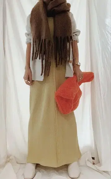 sealovesme 클러치백 보아 클러치 오렌지