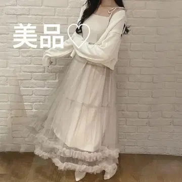 새상품급 안미르 튤 볼륨 op 원피스 핑크