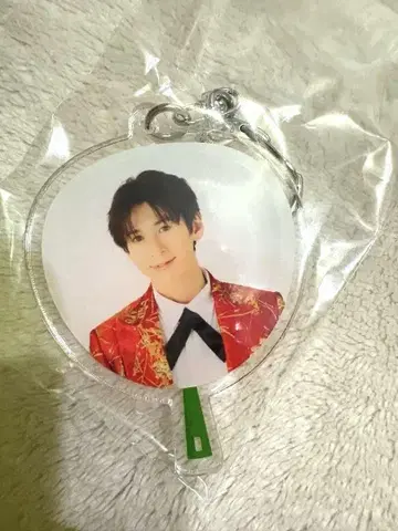 테라다 신지로 복권 라이브 부채 키링