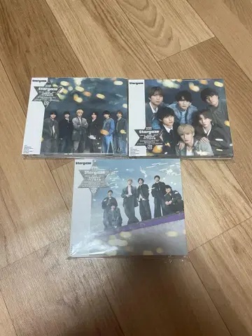 SixTONES stargaze 초회반 A B 일반ver 3형태