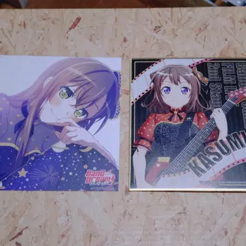 뱅드림 BanG Dream! 토야마 카스미 화원대학 색지
