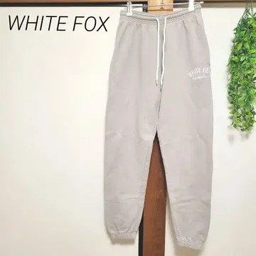 WHITE FOX 화이트폭스 맨투맨 저리 바지 팬츠