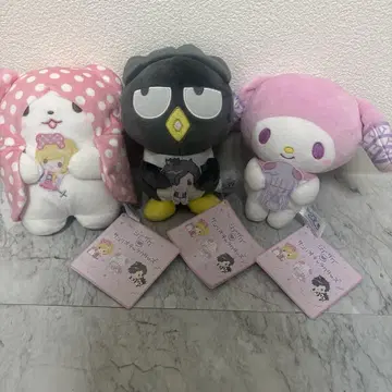 천지개벽집단 지그재그 산리오 캐릭터즈 봉제 인형 3세트