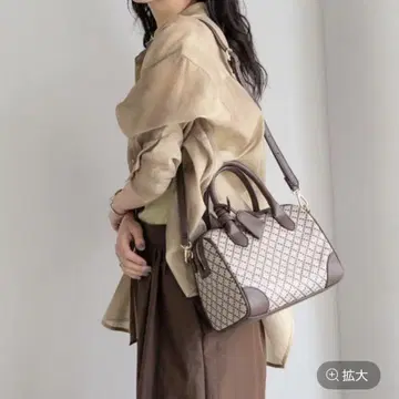 로리즈팜 빈티지풍 보스턴 백