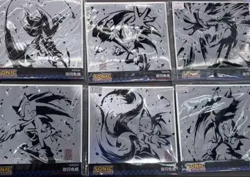 소닉 SONIC 세가 SEGA 중국 한정판 색지 전 종류 6세트