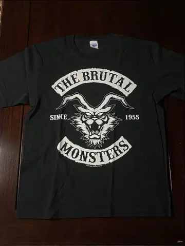 HXS 잔닌 T셔츠 BLUTAL MONSTERS 소프트 비닐