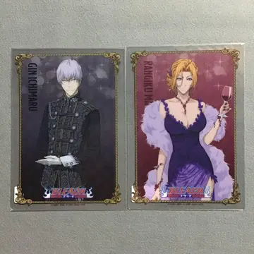 BLEACH 이치마루 긴 마츠모토 란기쿠 web 복권 클리어 비주얼 시트