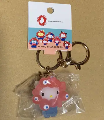먀쿠먀쿠 헬로키티 산리오 클리어 컬러 키링