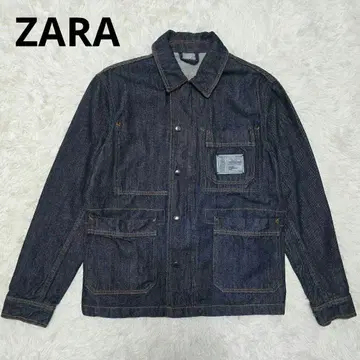 새상품급 ZARA 자라 데님 자켓 블루