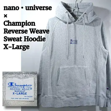 나노 유니버스 x 챔피온 리버스 위브 후드 맨투맨/C8-J151
