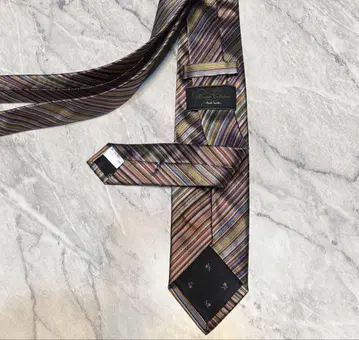 폴스미스 브리티시 컬렉션 멀티 스트라이프 실크 넥타이