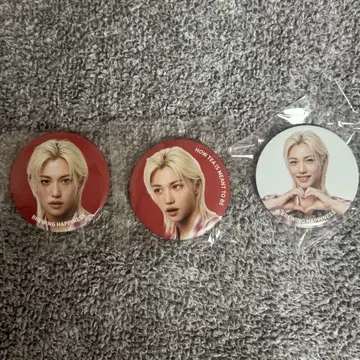 필릭스 공차 캔뱃지 3개 세트