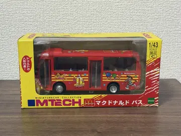 엠테크 1/43 맥도날드 버스 모델 미니카 MTECH